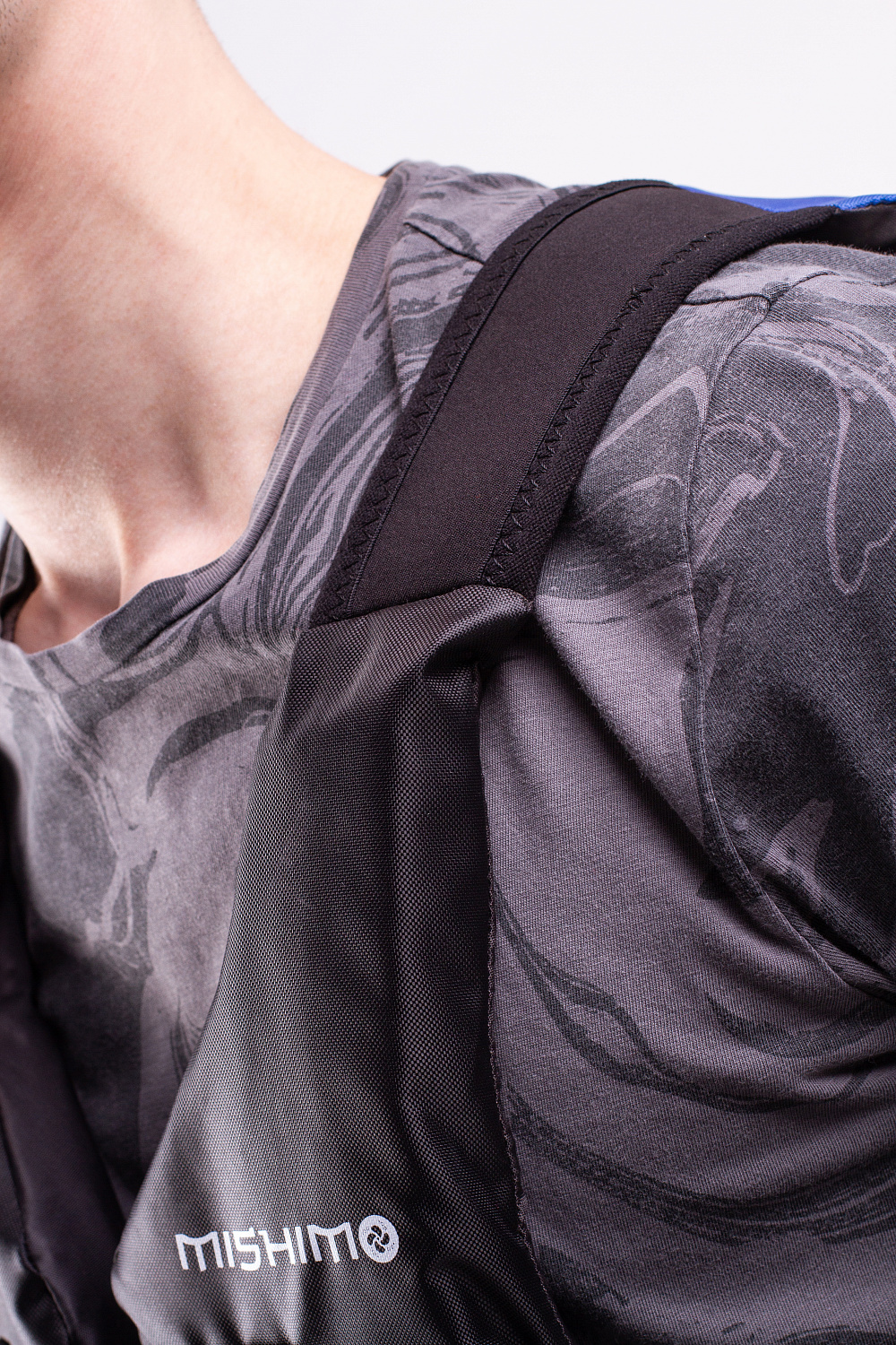 Жилет спасательный MISHIMO PRO Премиум качества Черно-синий в Мытищах