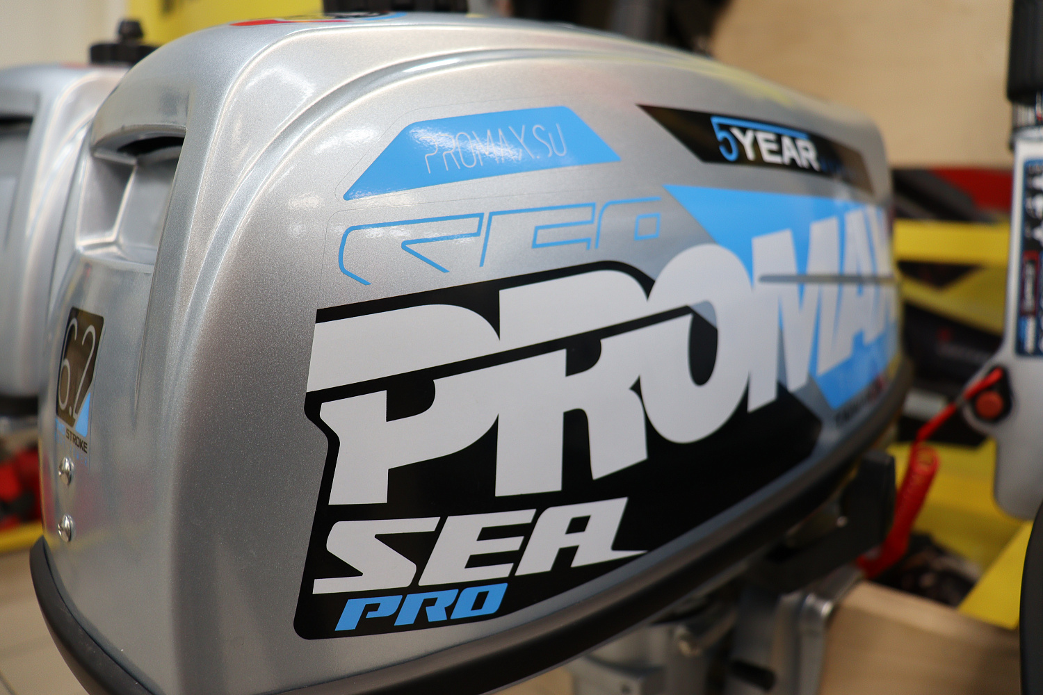 Лодочный мотор PROMAX SP6.2FHS (внешний бак 12 л) в Мытищах