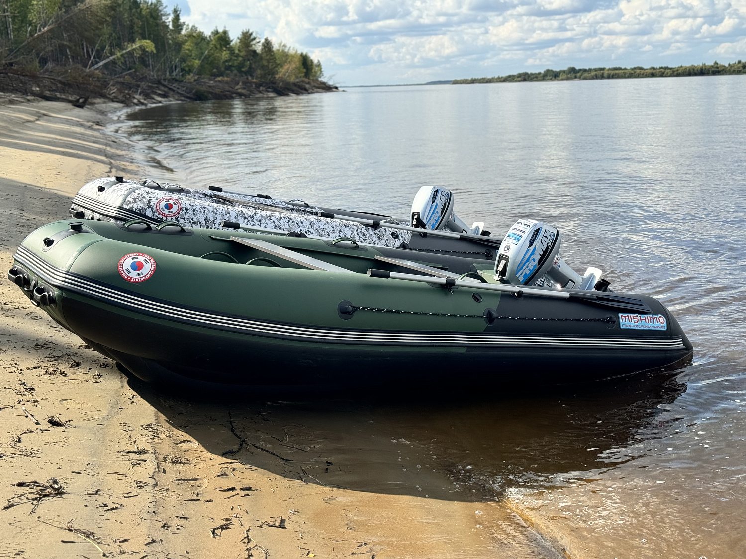 Лодка MISHIMO BIG FLOOR 440 в Мытищах