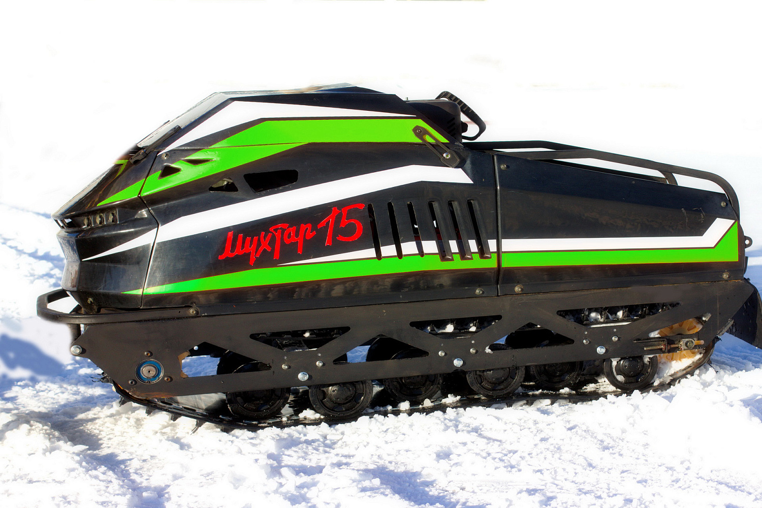 Мотобуксировщик IRBIS Мухтар 15 с лыжным модулем в комплекте в Мытищах